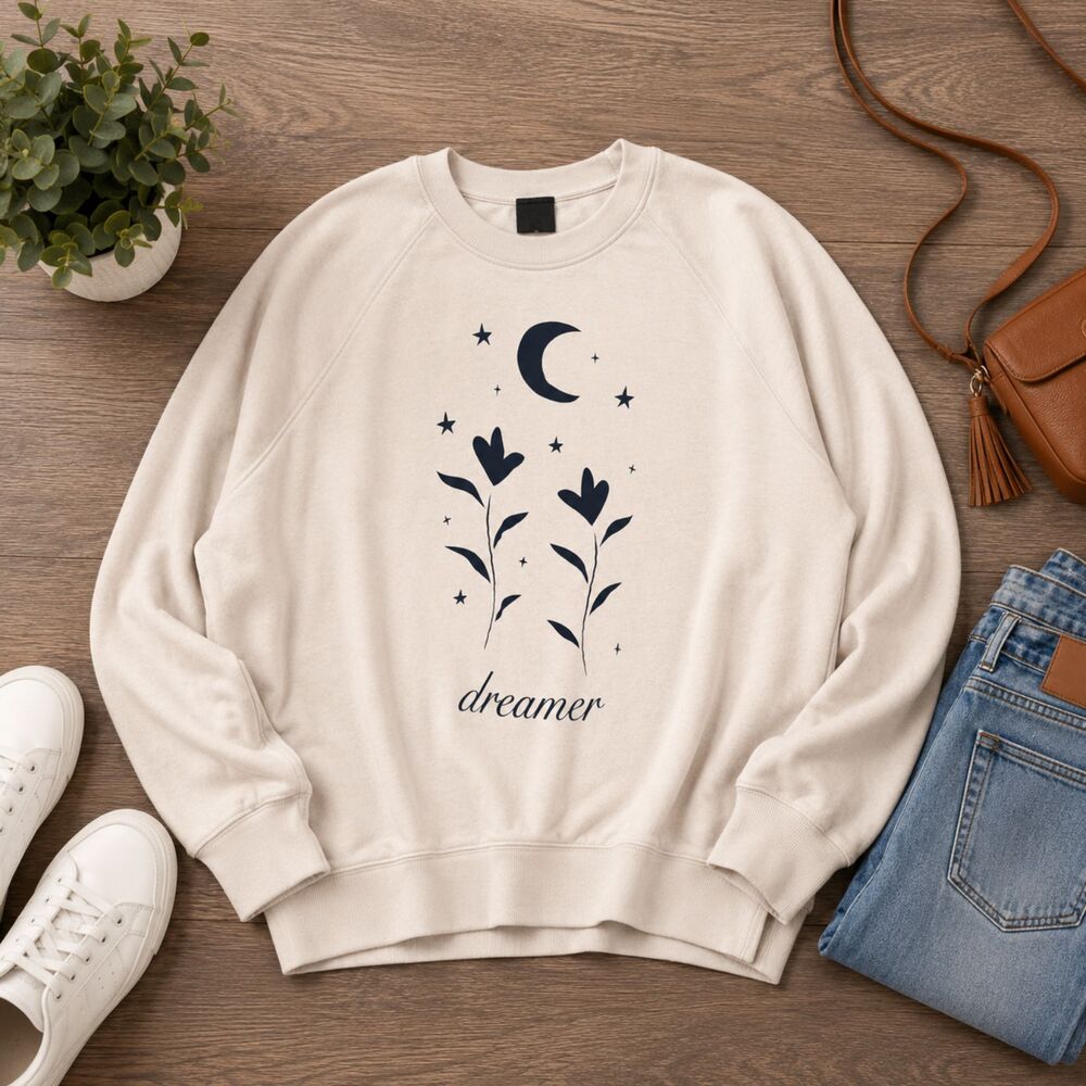 Pacsun Long Sleeve Dreamer White Sweater Women's One Size (1012)